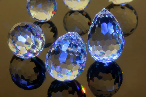 Magia cięte kryształy — Zdjęcie stockowe