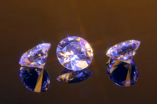 Sihirli kristaller kesmek — Stok fotoğraf