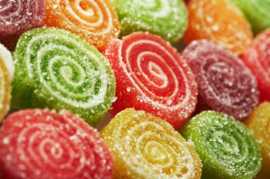 Background of colorful candies clipart