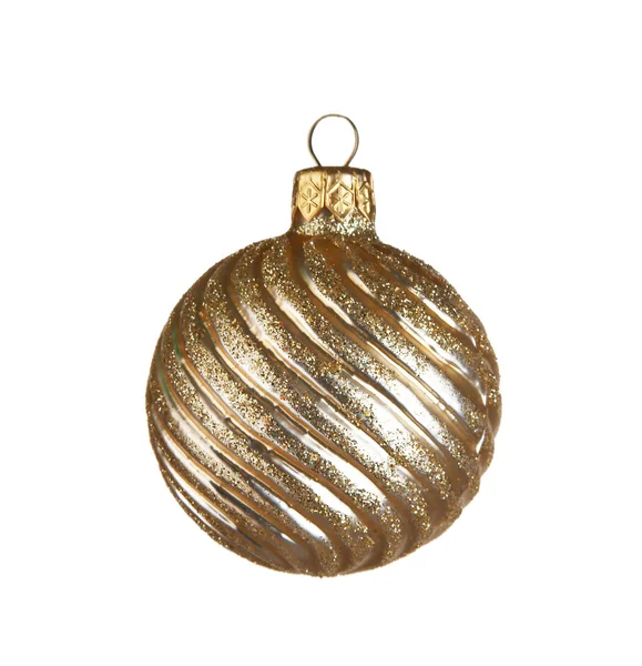Christmas ball on white background — Stock Photo, Image