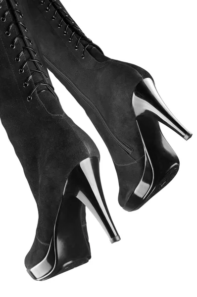 Vrouwelijke laarzen — Stockfoto