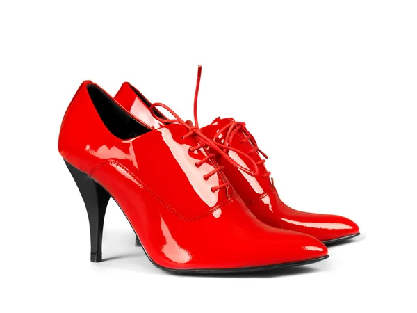 Red women shoes — Stock Photo, Image