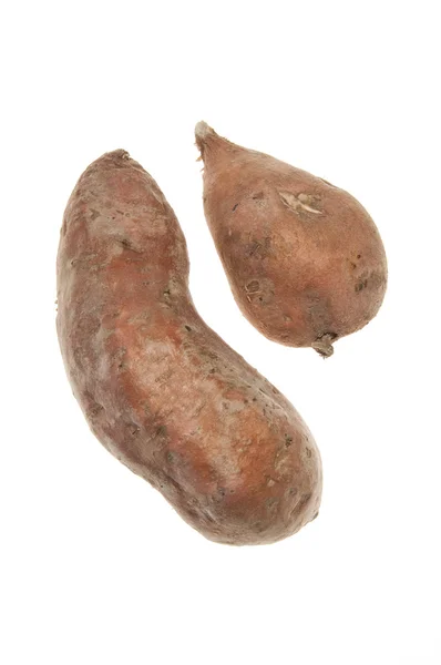 Paar van zoete aardappelen — Stockfoto