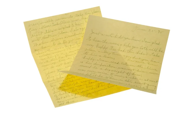 Επιστολή από το 1975 — Φωτογραφία Αρχείου