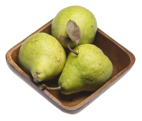 Trio av päron — Stockfoto