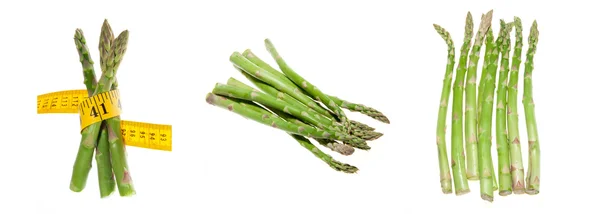 Trio di asparagi — Foto Stock