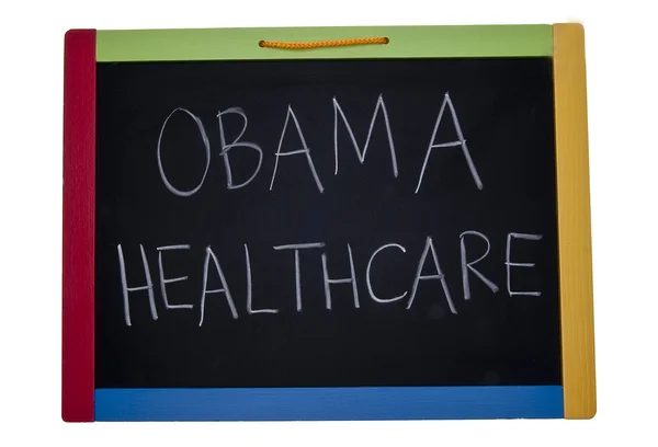 Урок по здравоохранению Обамы — стоковое фото