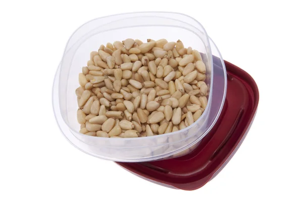 Leftover Pine Nuts — Stock Photo, Image