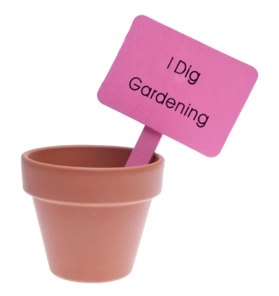 I Dig Jardinagem — Fotografia de Stock