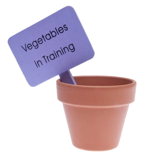 Gemüse im Training — Stockfoto