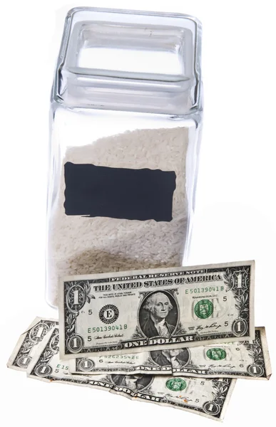 Cost of Rice — Stock Photo, Image