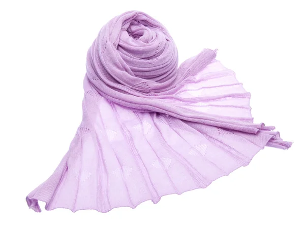 Фіолетовий шарф — стокове фото