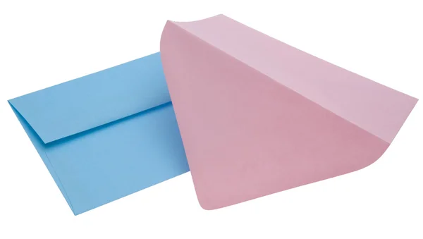 Par de Envelopes Divertidos — Fotografia de Stock