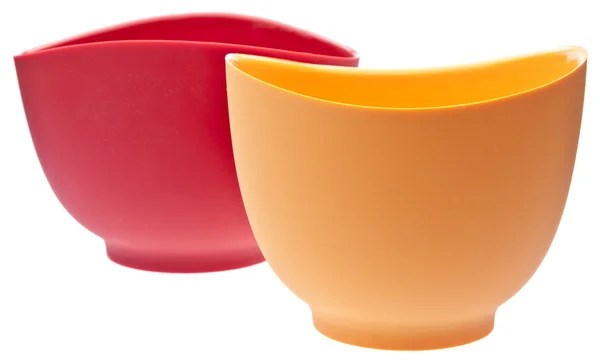 Pair of Silicone Mixing Bowls — Stock Photo, Image