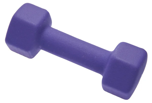 Фіолетовий вільні ваги — стокове фото