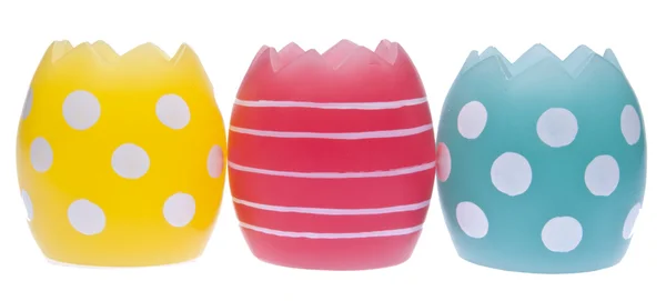 復活祭の卵のトリオ — ストック写真