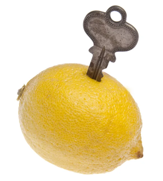 Auto oder Haus ist eine Zitrone — Stockfoto