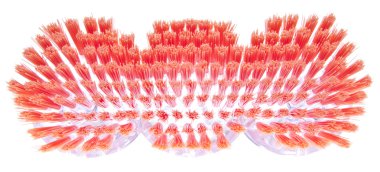 Vibrant Bristles of a Spring Cleaning Br clipart