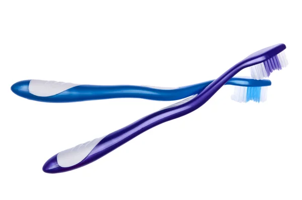 Pair of Toothbrushes — Stock Photo, Image