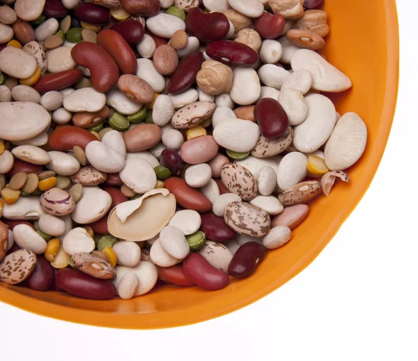 マメ科植物の豆のボウル — ストック写真