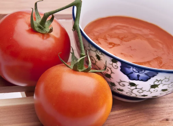 Tomatensuppe — Stockfoto