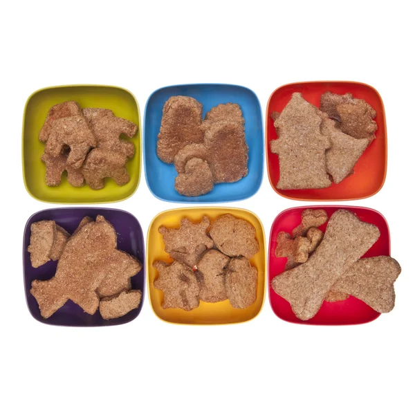 Cookies eller sällskapsdjur trakteringen — Stockfoto