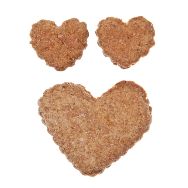 Heart Shaped Cookies — Stock Photo, Image