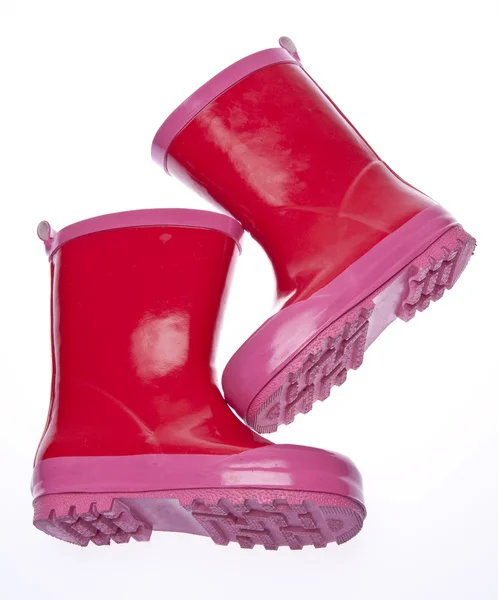 ピンク長靴 — ストック写真