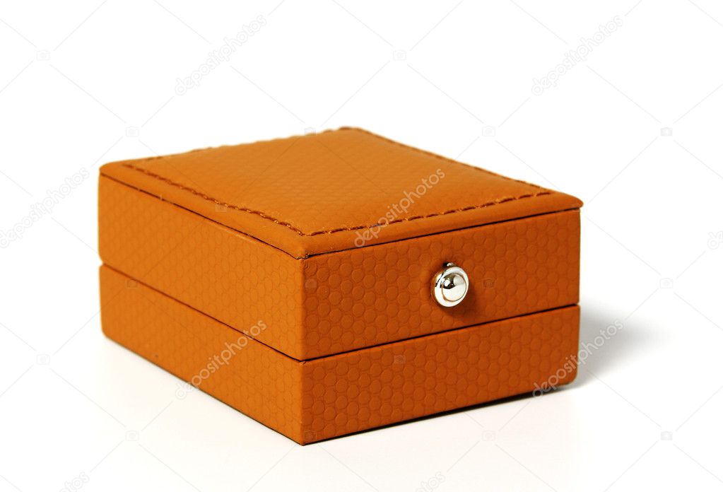 Brown box for jewelry