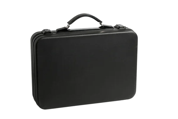Czarna walizka — Zdjęcie stockowe