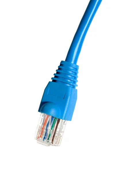 Cable azul — Foto de Stock