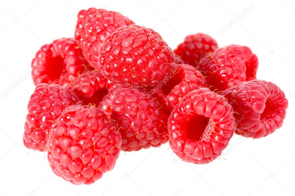 Pile of raspberry