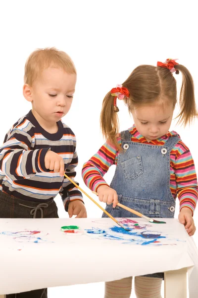 Young painters — Stock Photo, Image