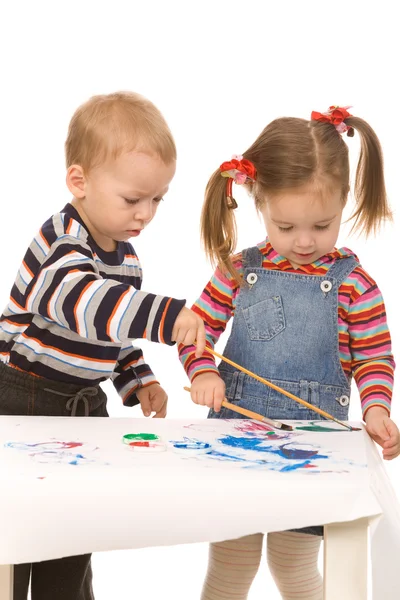 Young painters — Stock Photo, Image
