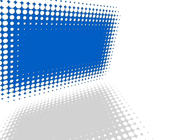 Parede de meio-tom azul — Fotografia de Stock