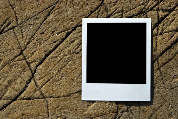 影の石のビンテージ写真 — ストック写真