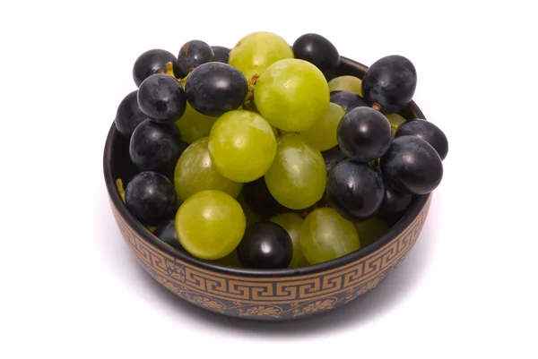 Yeşil ve mavi üzümler — Stok fotoğraf