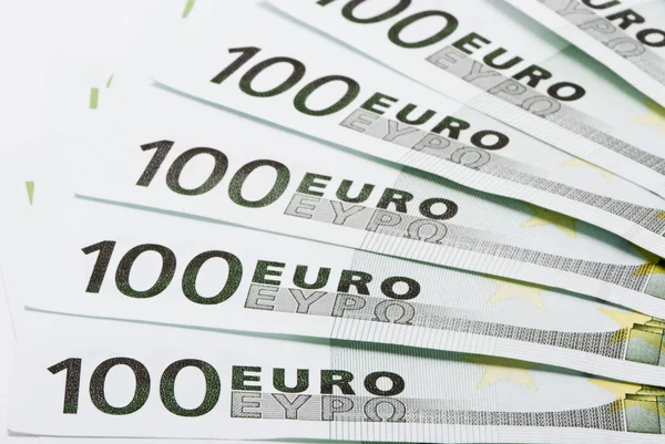 Kontekst banknotów euro — Zdjęcie stockowe
