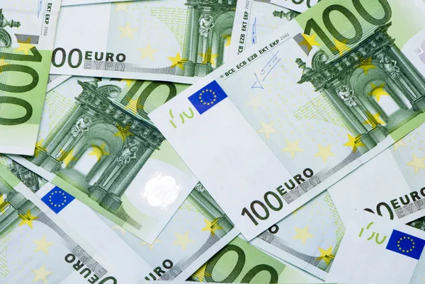 Euro-achtergrond — Stockfoto