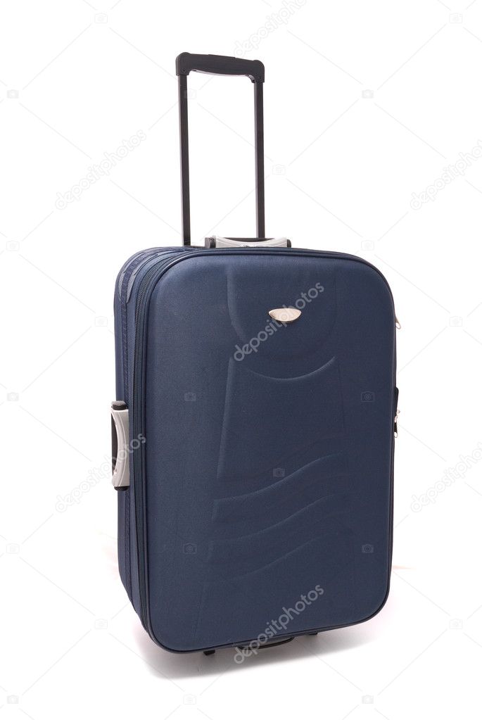 Travel bag isolated on white background