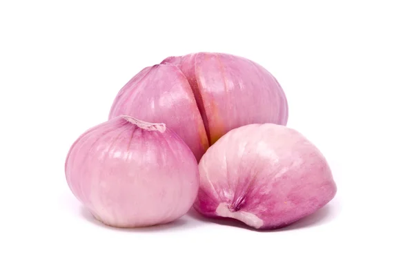 Red onion on white background — Stock Photo, Image
