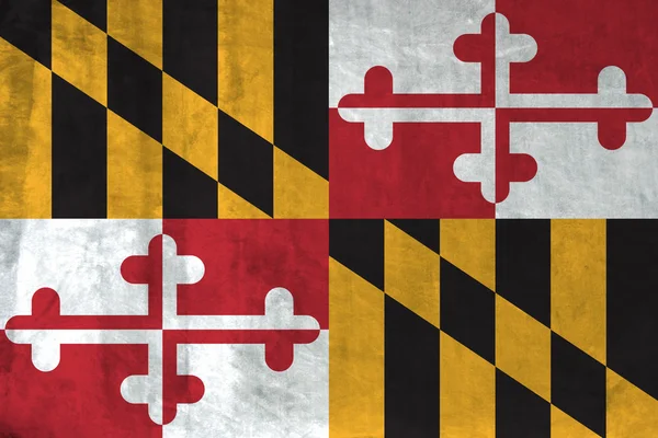 stock image Grunge Flag of Maryland