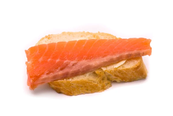 stock image Sandwich with red fish