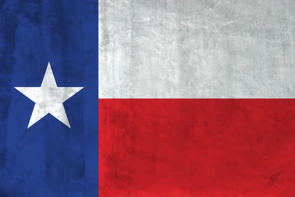 Texas Grunge bayrağı — Stok fotoğraf