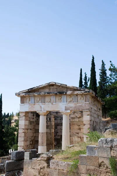 Ναός Απόλλωνα. Δελφοί. Ελλάδα — Φωτογραφία Αρχείου