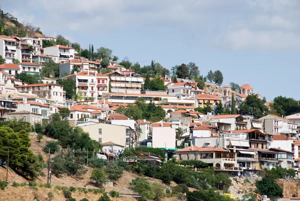 Small town in Greece. Parnassus — Stock Photo, Image