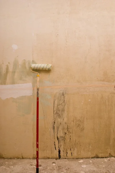 stock image Padding walls. House repair.