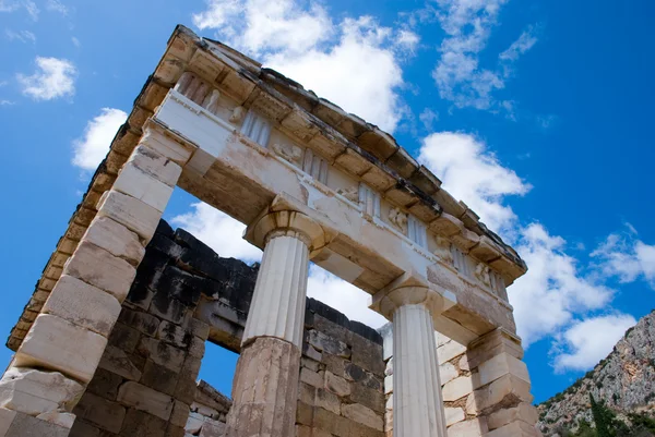 Apollo temple. Delphi. Greece — Stock Photo, Image