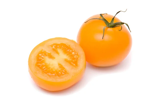 Verse tomaten. Studio wit — Stockfoto