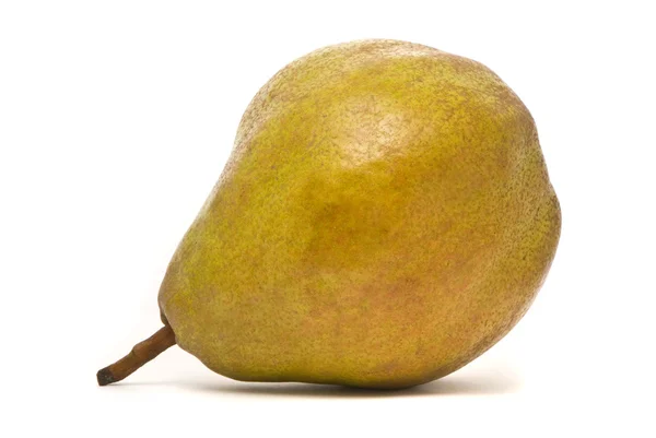 Single pear isolated on white — Stock Photo, Image